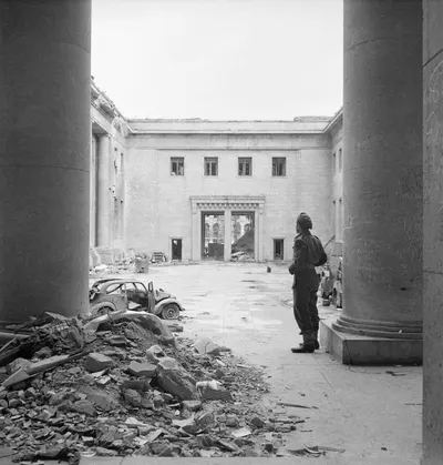 Hitler&apos;s Reich Chancellery in Berlin - 1945