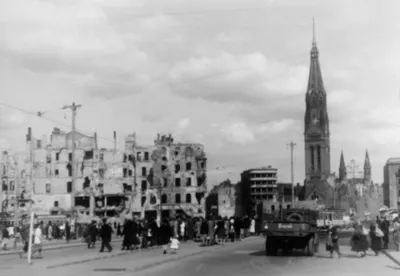 Bundesarchiv Bild 204-012, Berlin, Alexanderplatz, Georgenkirche