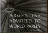 Argentine Admitted To World Parley, 1945/05/03